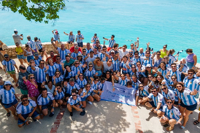 85 Argentinian travel agents experienced Curaçao