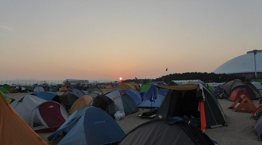 Dutch scouts evacuated from World Jamboree grounds in South Korea as typhoon nears