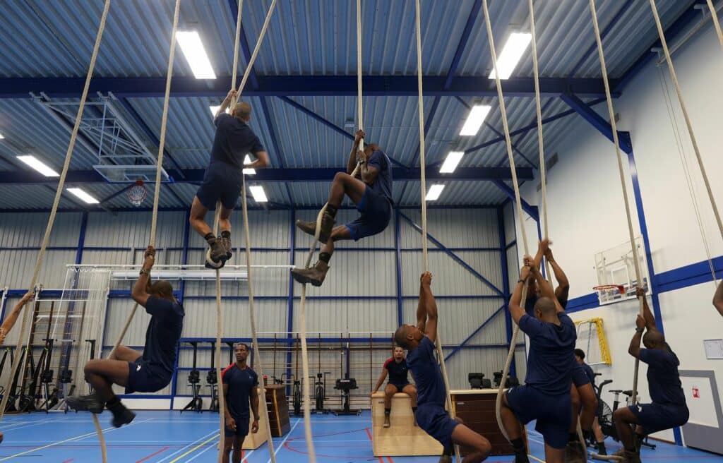 39 candidates begin initial military training for Caribbean soldiers