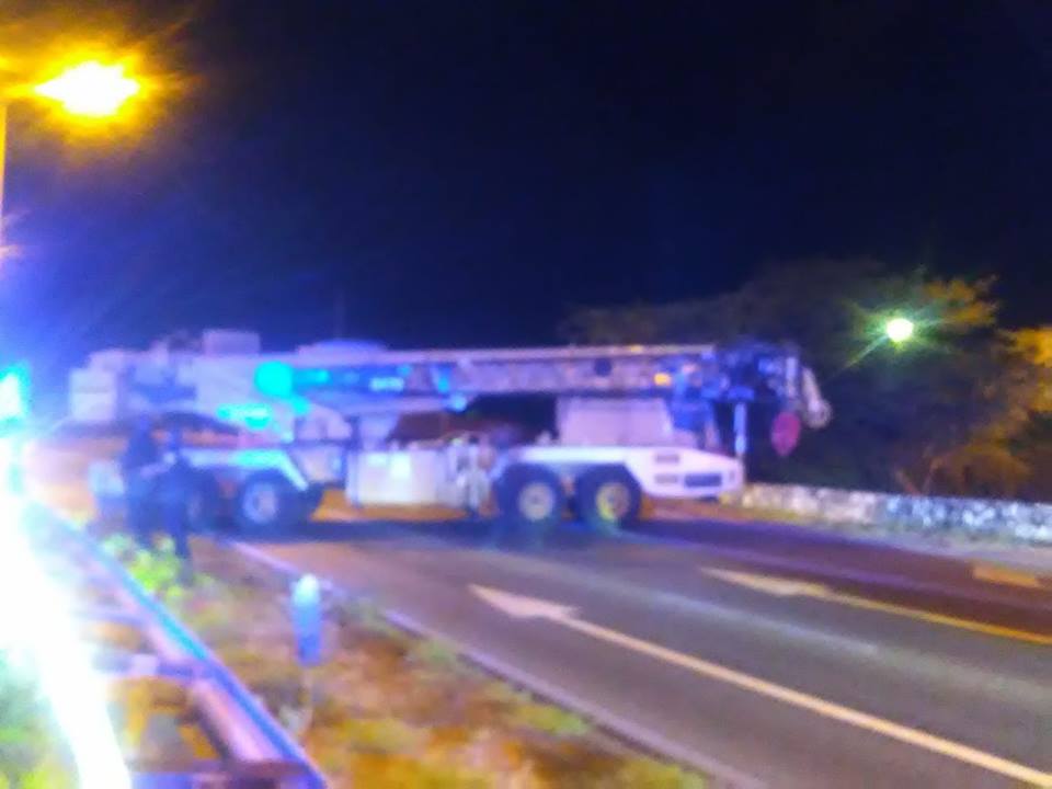 Oil refinery personnel on strike