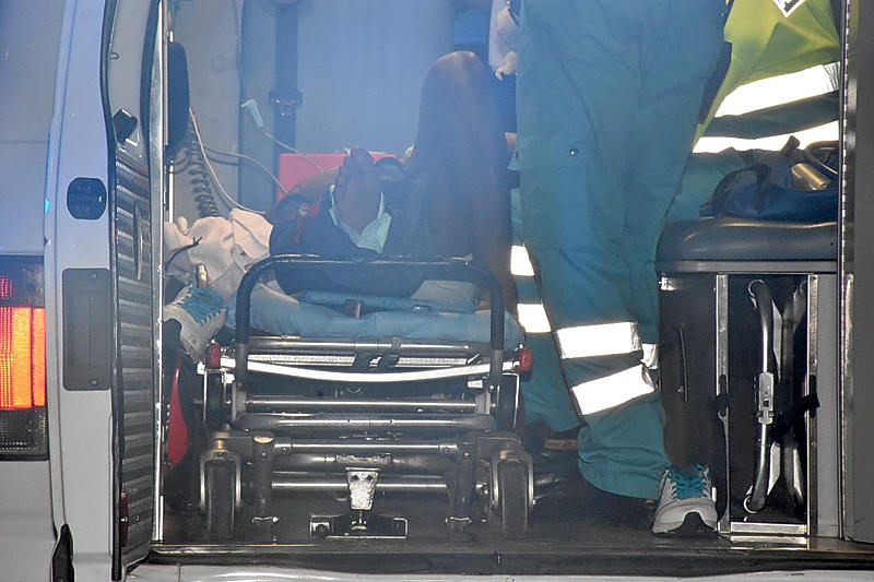 Hit and run; pedestrian seriously injured