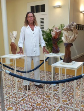 Artist Contributes Sculptures to Ride for the Roses Fundraising Effort