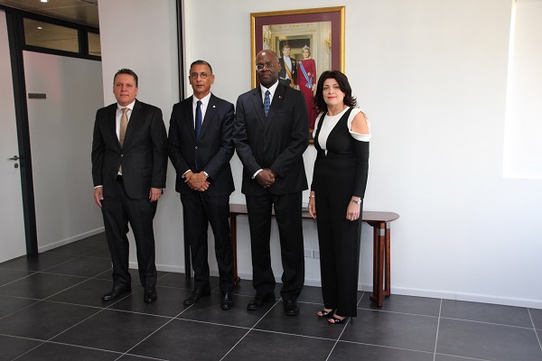 CBCS Executive Directors took the oath before the St. Maarten Governor