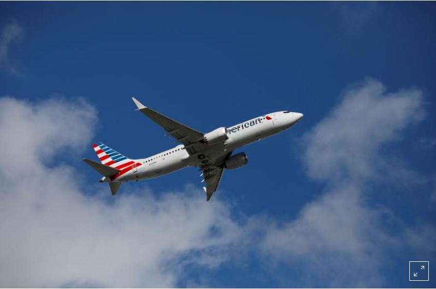 U.S. FAA tracking all Boeing 737 MAX airplanes via satellite data