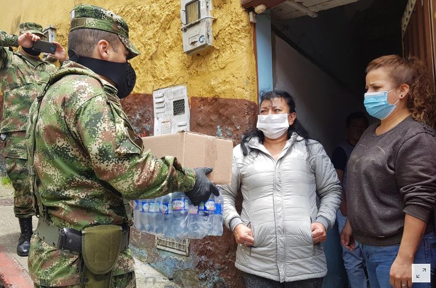 Bogota's poor, homeless get some help amid quarantine hardship