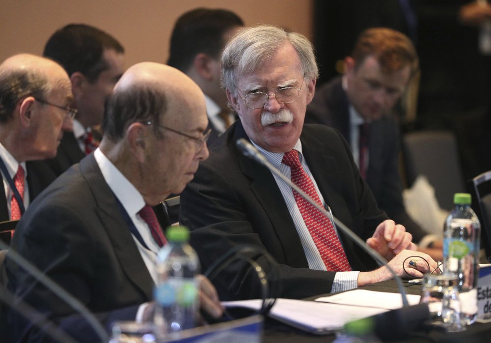 Bolton warns foreigners that violate Venezuela asset freeze