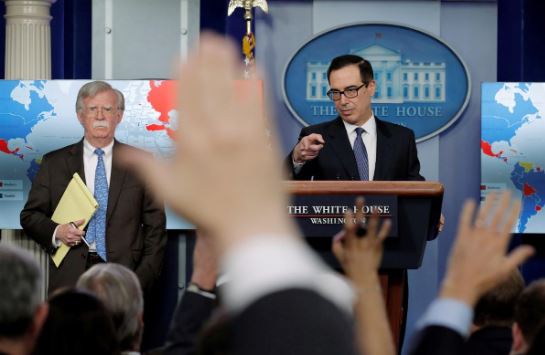 U.S. sanctions Russian bank over dealings with Venezuela state oil firm