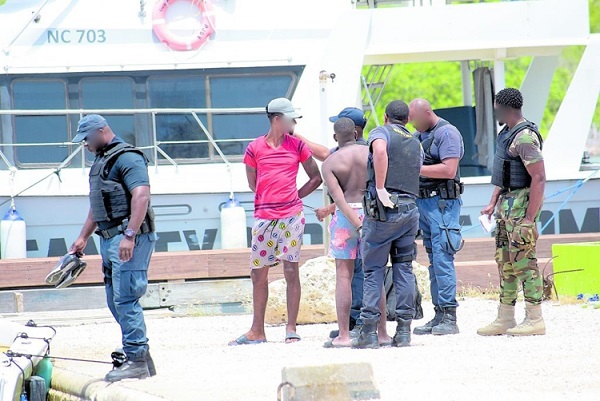 Coastguard intercepts boat from casino robbers