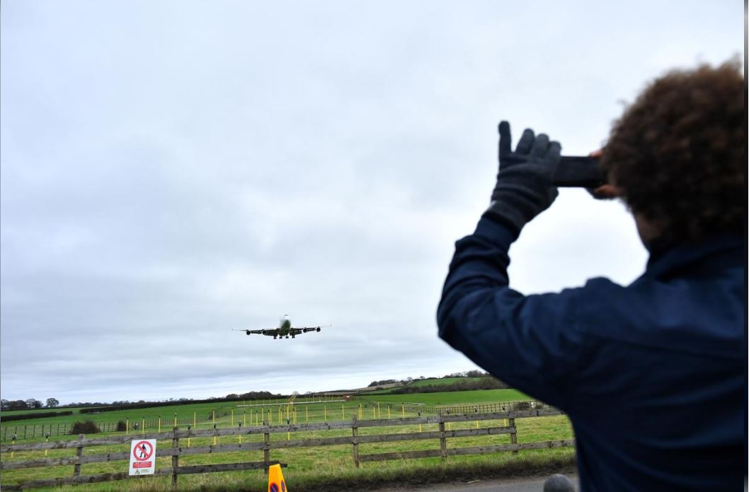 Britain reports two cases of coronavirus, evacuation flight from China lands