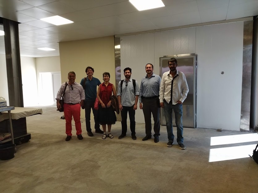 CMU Board of Trustees visited the new building and had a board meeting