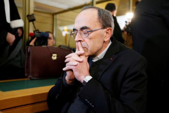 French cardinal found guilty of sex abuse cover-up