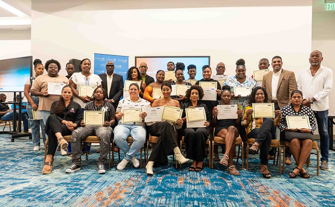 Certificate Ceremony for 57 Participants in the Hospitality Training Program