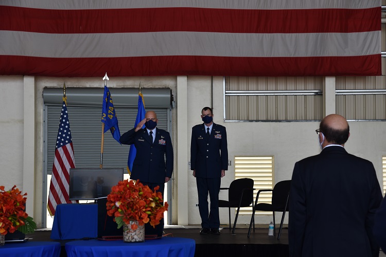 U.S. Forward Operating Location welcomes new commander