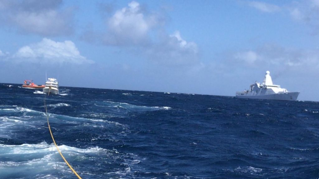 CITRO saves fishermen at sea