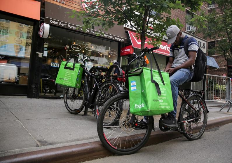 Coronavirus brings no-contact food delivery to United States