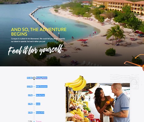 Curaçao Tourist Board launches new and improved curacao.com