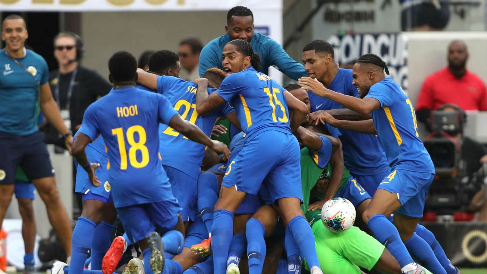 Curaçao earn spot in Gold Cup knockout rounds for the first time