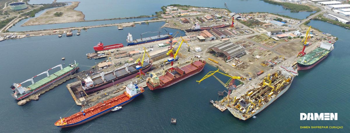 Curaçao government contemplated Damen Shiprepair's departure