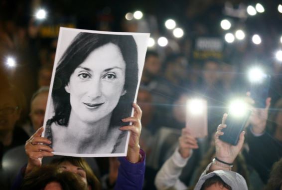 Slain journalists' family demand resignation of Malta premier