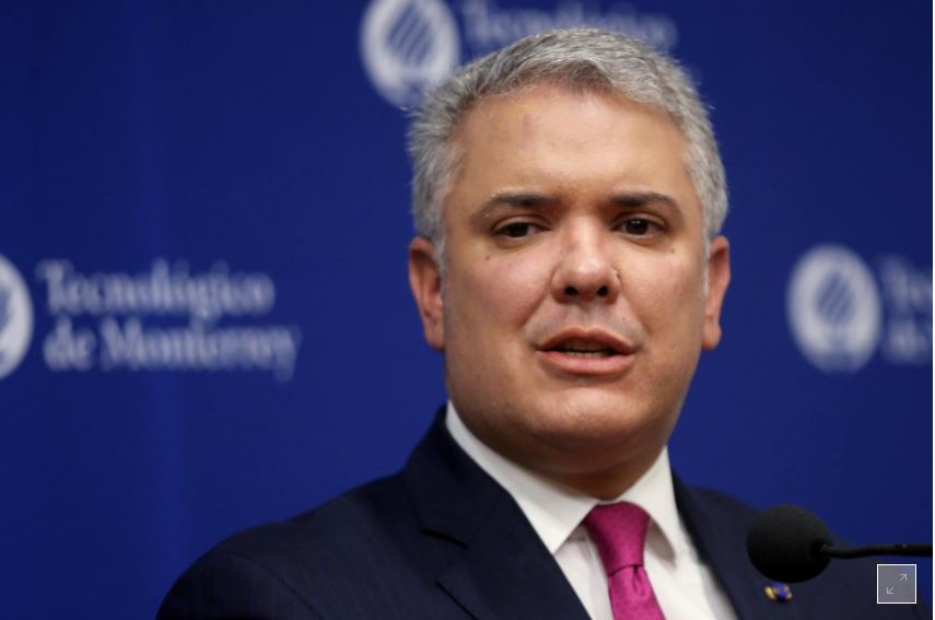 Colombia's Duque looks to get tough on vandalism, critics decry attack on protests