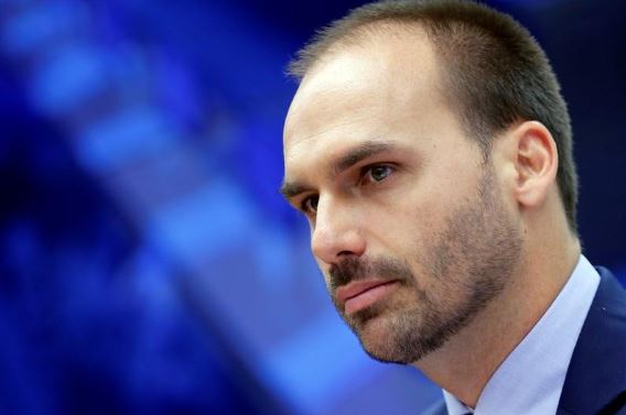 Brazil president's son Eduardo Bolsonaro to meet with Trump on Friday