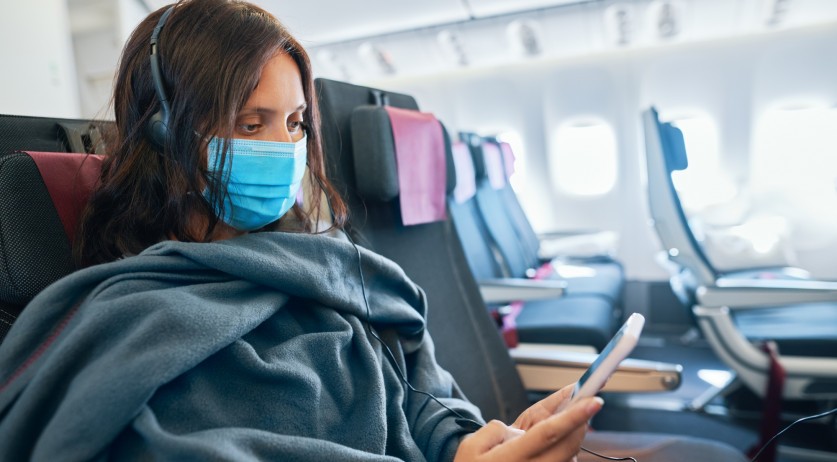 Face masks will not be required on KLM, four other airlines
