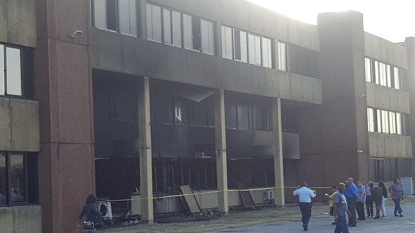 Tax office arsonists sentenced to prison