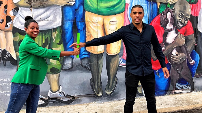 Terrence Agard sponsored by ENNIA until after the 2024 Olympics