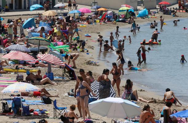 France roasts in record heatwave, two die in Spain