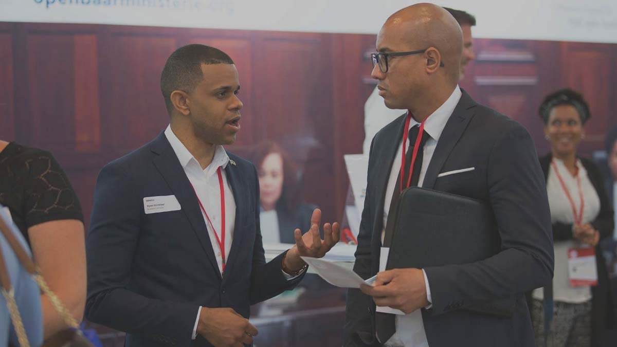 Joint Court of Justice and Public Prosecution Service at FRED fair in Rotterdam