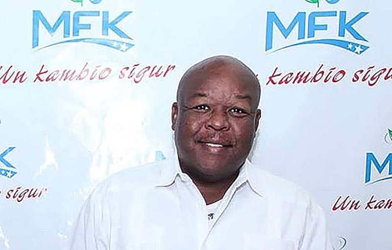 Frenciss 'Renny' Lourens, first candidate to succeed Amerigo Thodé in the Parliament