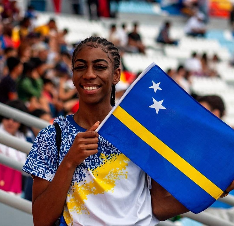 Athlete Glenka Antonia achieves historic silver medal for Curaçao at Central American and Caribbean Games