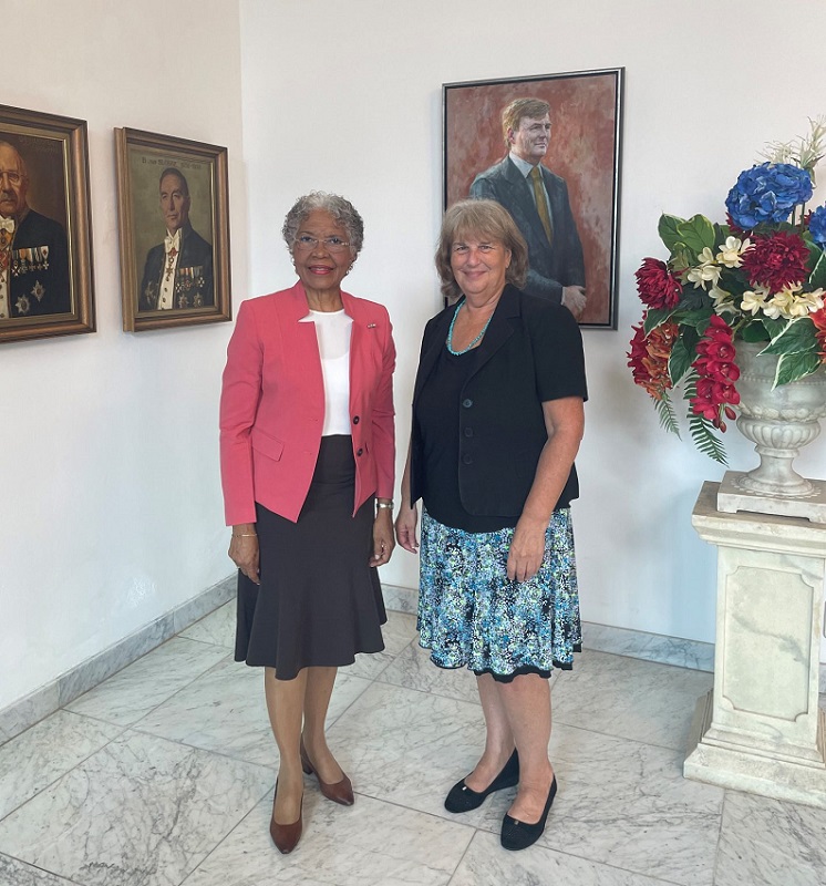 Courtesy visit from the Charge d'Affairs US Consulate General to the Governor