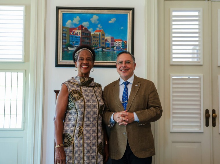 Cultuurfonds Caribisch Gebied Holds Meeting at Governor’s Palace and Bids Farewell to Former Members