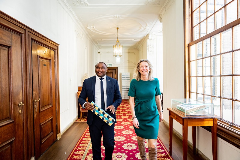 Minister Hato holds meeting in The Hague on Marechaussee and Militia