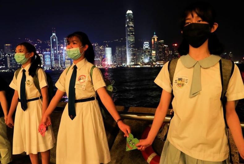 Hong Kong braces for 'violent attack' on sensitive Chinese anniversary: police