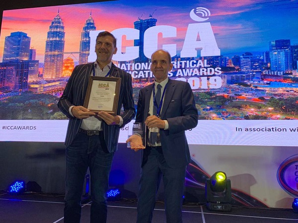 C3 wins International Critical Communications Award 2019