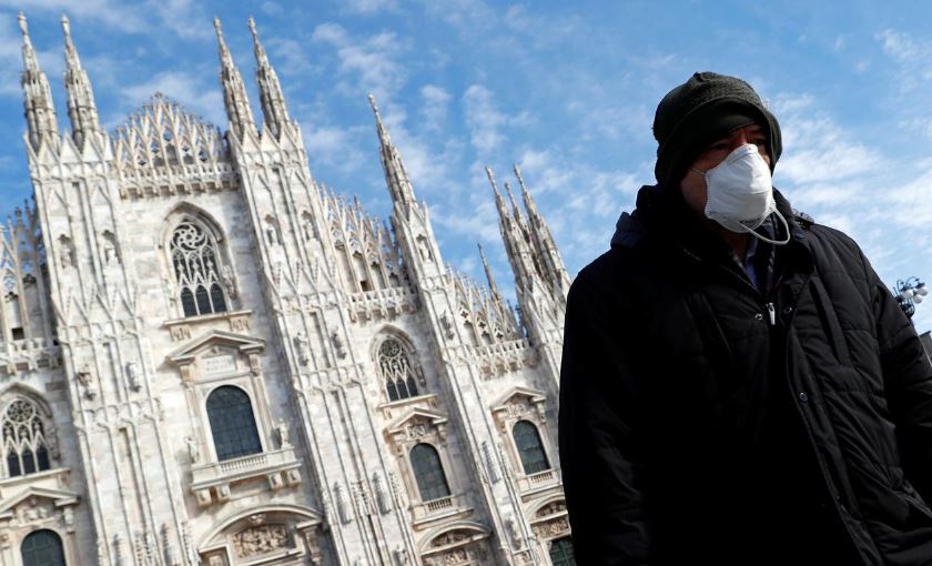 Italian coronavirus death toll jumps to 107, all schools shut