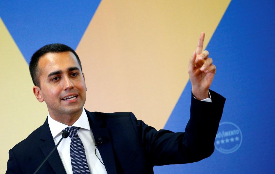Italy's Di Maio raps Salvini over 'irresponsible' debt remarks