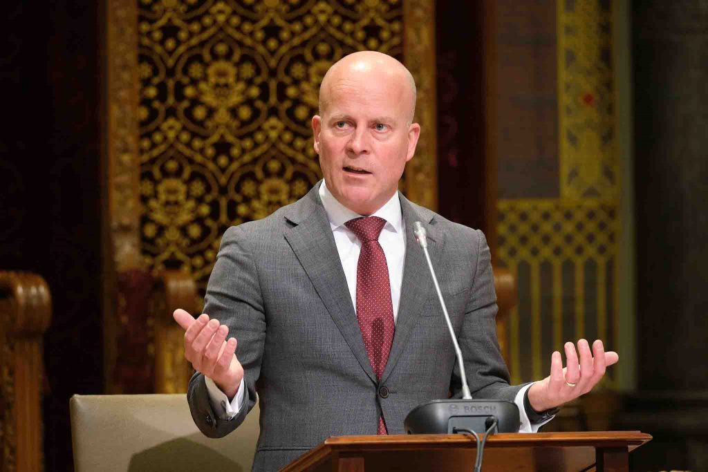 From 911 million guilders in support, 342 million went to cover Covid expenses