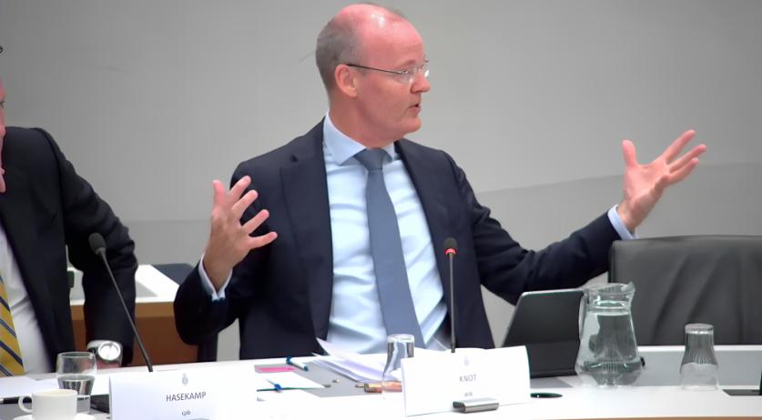 Dutch central bank leader is 