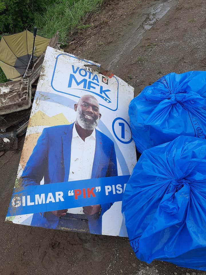 774 kilos of waste collected during Kunuku Man cleaning campaign