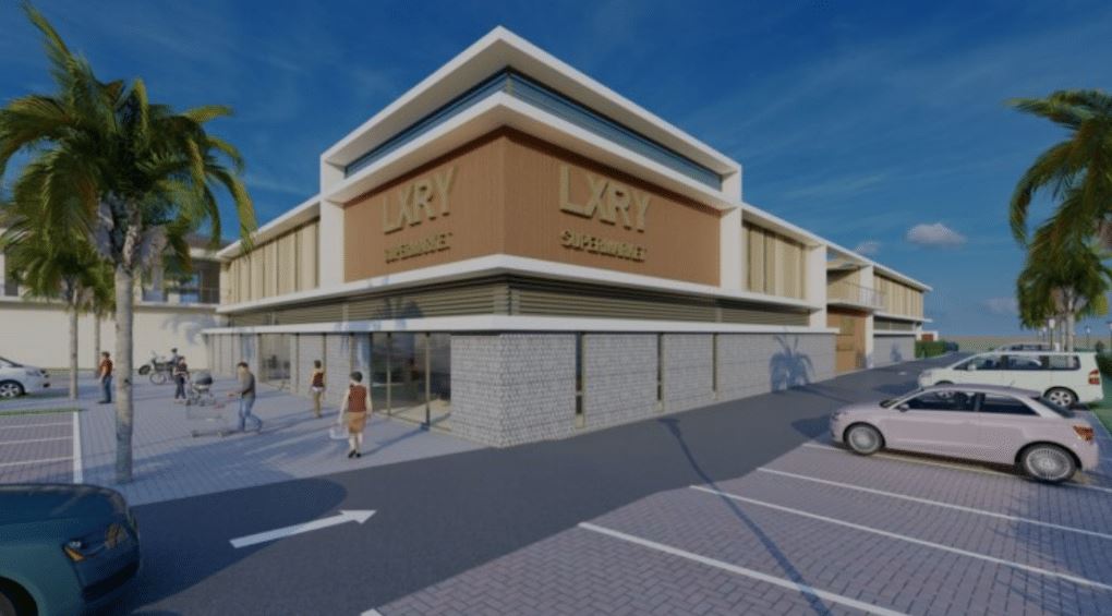 Supermarkt Van den Tweel and other major retailers open new store at LXRY Mall Brakkeput