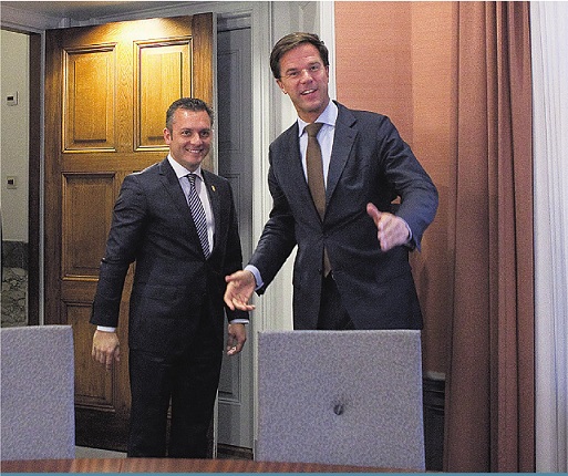 The imposition of a confiscation measure of almost 2 million guilders on the former Prime Minister of Curaçao remains in effect