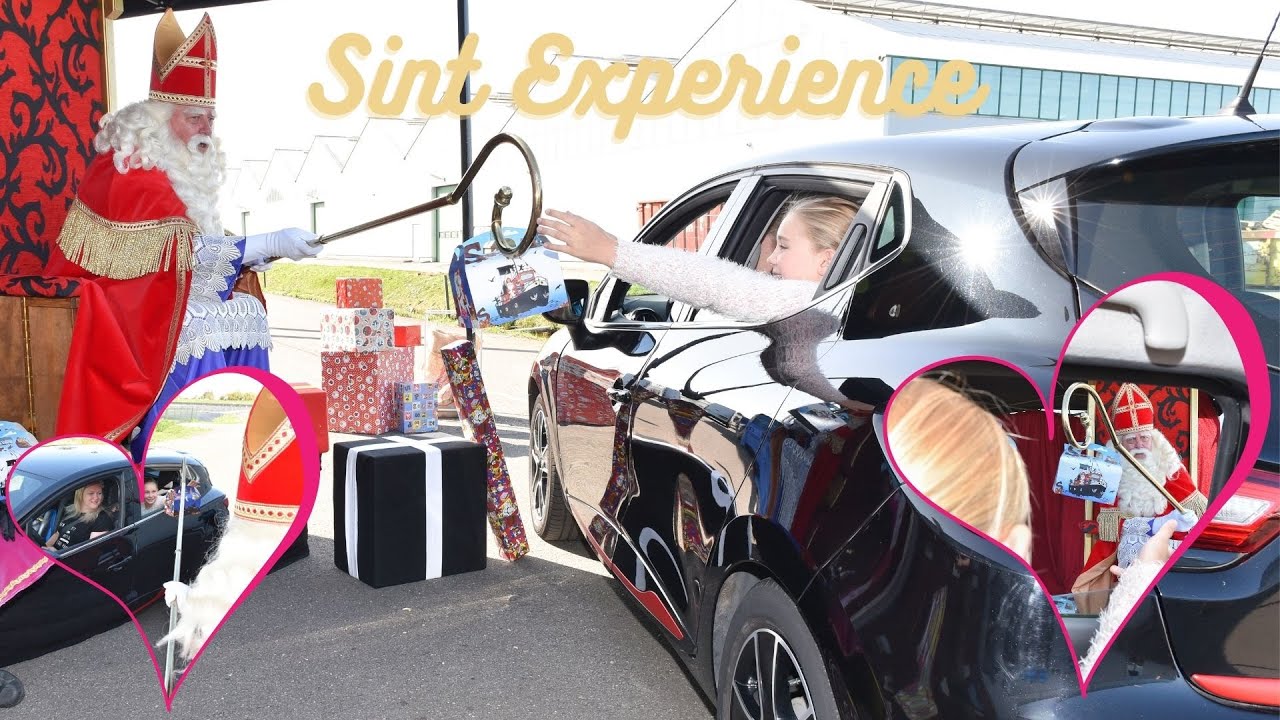 Drive-ins let Dutch kids have socially distanced meeting with St. Nicholas