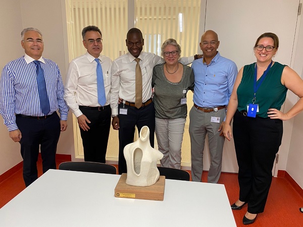 MCB Directors visit new hospital (press release)