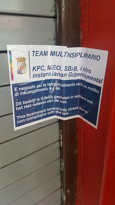 Multidisciplinary Inspections Continue Across Curaçao