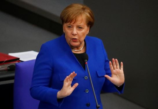 Germany's Merkel drops hint of a 'creative' Brexit compromise