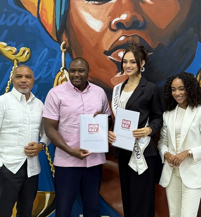 Miss Universe Curaçao 2025 Presents Emotional Well-Being and Protection Act to Minister of Justice