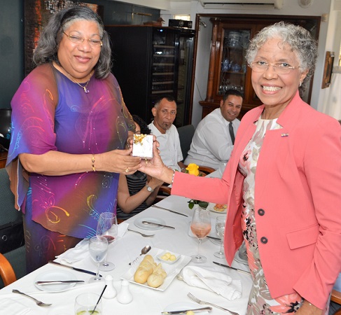 Farewell to Mrs. Nolda Römer-Kenepa as acting Governor